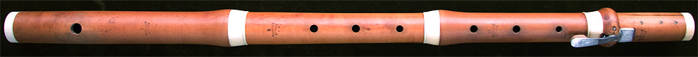 Early Musical Instruments, antique boxwood Flute by Prudent