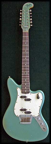 Early Musical Instruments, Electric Guitar Fender XII custom dated 1965