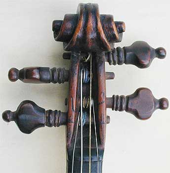 Dancemaster Violin - Pochette Baroque, head front