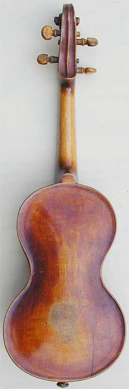 Chanot Type Dancemaster Violin, back