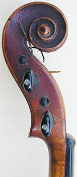 1/32 Child's Violin, head side