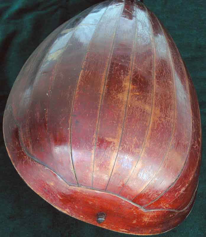 Lute by Johann Christian Hoffmann, back