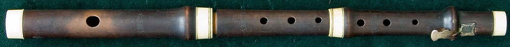 Early Musical Instruments, antique boxwood Piccolo by Christopher Gerock