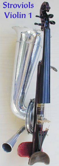 Stroviols Violin # 1, front view