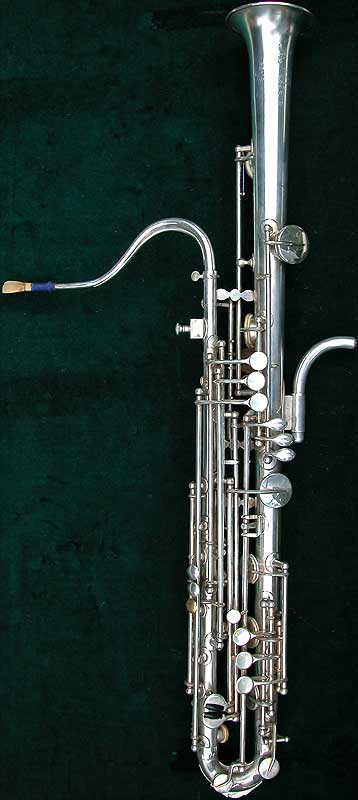 Early Musical Instruments, antique Tenor Sarrusophone by Evette & Schaeffer, Buffet Crampon