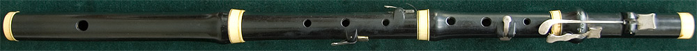 Early Musical Instruments, antique boxwood Flute by Anonymous