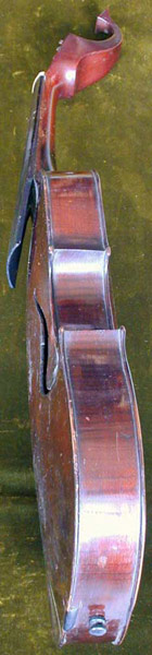Early Musical Instruments, bowed Psaltery, antique Streichzither, Viola da Gamba Cittern by R. D. or R. L.