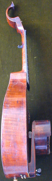 Early Musical Instruments, antique English Guitar with Keyboard by Longman & Co.