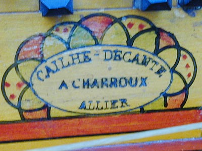 Hurdy Gurdy by Cailhe & Decante, stamp