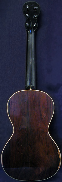 Early Musical Instruments part of the Bruderlin Collection, antique Romantic Guitar by Aubry Maire from around 1820