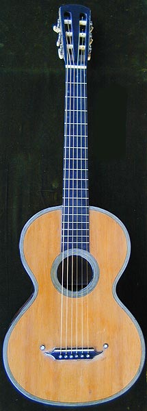 Early Musical Instruments part of the Bruderlin Collection, antique Guitar