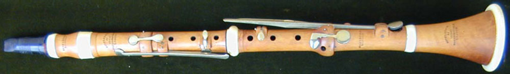 Early Musical Instruments, antique Clarinet by Metzler